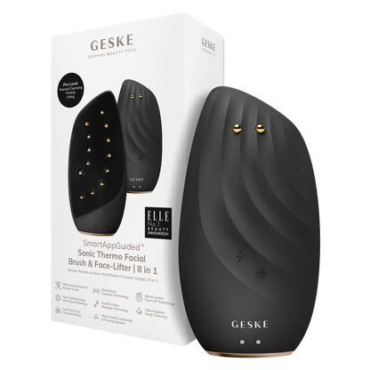 Sonic Thermo Facial Brush &amp; Face-Lifter | 8 in 1